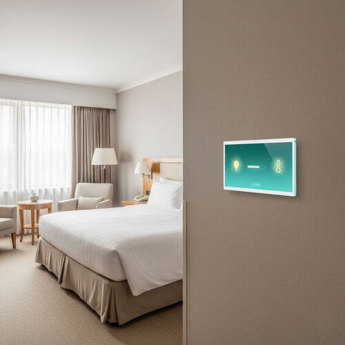 kasus perusahaan terbaru tentang Mendefinisikan Ulang Pengalaman Dalam Kamar dengan Tablet Kontrol Cerdas di Hotel Mewah