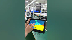 2.0M/P Kamera 10 inci Wifi All In One Touch Screen PC 300cd/M2