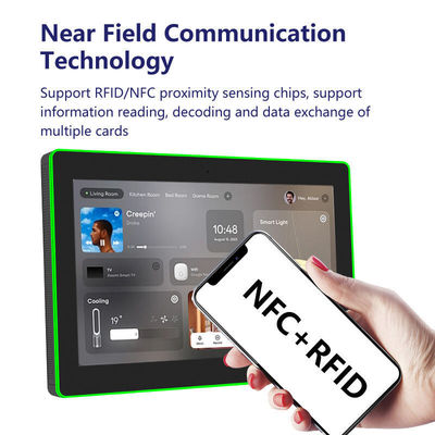 15.6Inch RK3566 NFC POE Power Tablet PC Meeting Android Tablet Dengan Lampu Led
