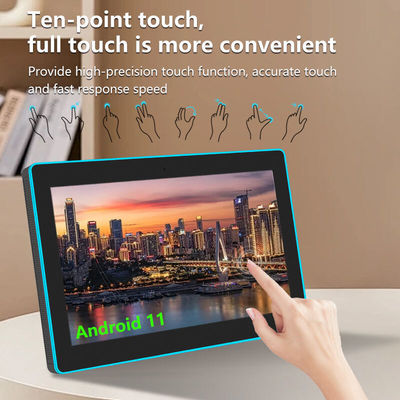 15.6Inch RK3566 NFC POE Power Tablet PC Meeting Android Tablet Dengan Lampu Led