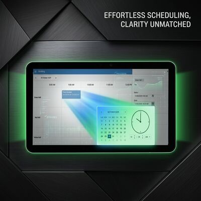 15.6 inci RK3566 Conference Room Tablet dengan POE Power dan Double-sided Illumination