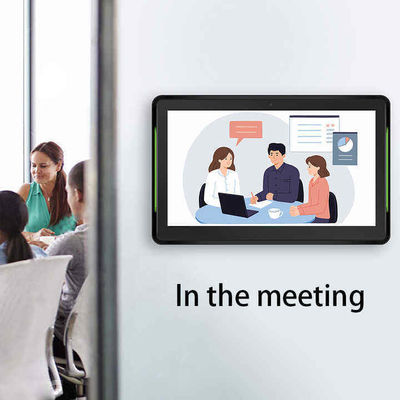 13.3inch RK3566 NFC POE Android Tablet Meeting Room Display Dengan Lampu Led Kedua Sisi