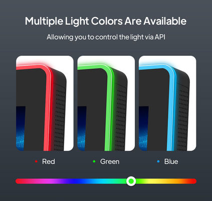 14Inch RK3566 CPU Ruang Konferensi Pemesanan Tablet Tablet Android Lampu LED Lingkungan