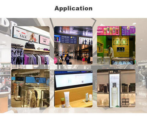 19 Inch Wall Mounted Bar-Type Advertising Machine 1920x360 Tablet Android