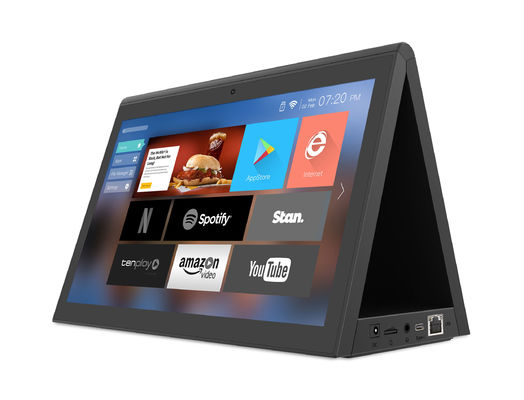 10.1-Inch Dual-Screen Restaurant Ordering Tablet dengan Resolusi HD 1280x800 RK3288 Prosesor dan Android OS