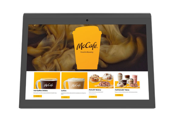 10.1-Inch Dual-Screen Restaurant Ordering Tablet dengan Resolusi HD 1280x800 RK3288 Prosesor dan Android OS