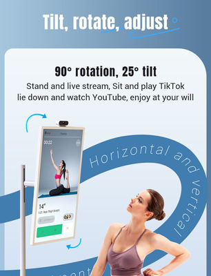 Multifungsi Live Streaming All-in-One Mesin 32 Inci Stand By Me TV Dengan Kamera