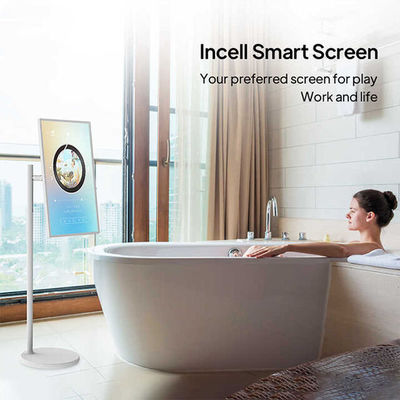27 inci RK3566 8+128GB Memori besar Stand By Me Portable TV Live Streaming Machine