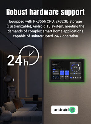 15.6 inci RK3399 Tablet Android yang dipasang di dinding Sempurna untuk kontrol Smart Home Screen
