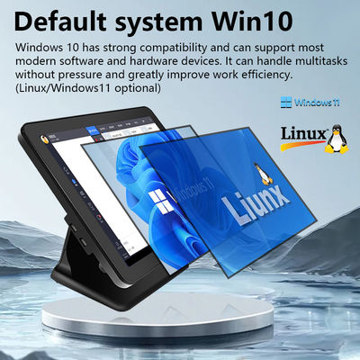 Desain Baru 17 Inci N5095 CPU Mesin POS 8+256GB Memori Besar Win10 Retail Kasir POS Terminal