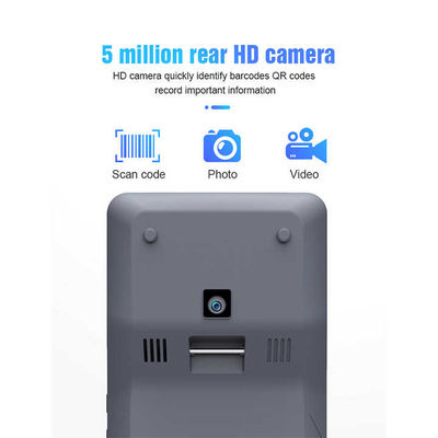 Terminal Pembayaran Seluler NFC Cerdas 5.5 Inci Mesin Pos Portabel Terminal Cerdas Genggam Cerdas dengan Printer Kamera