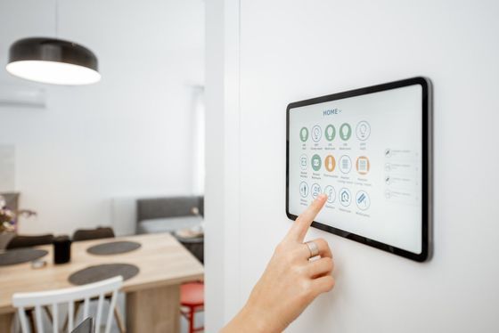 Oem Odm Smart Home 10,1Inch RK3288 Tablet Wall Mount Nfc Poe Android Tablet Dengan Lampu Led