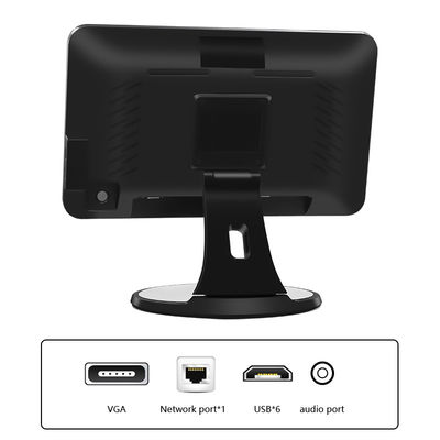 Terminal POS Desktop Layar Sentuh 15.6 Inci N2840 2+32GB Kasir Ritel dengan Pemindai