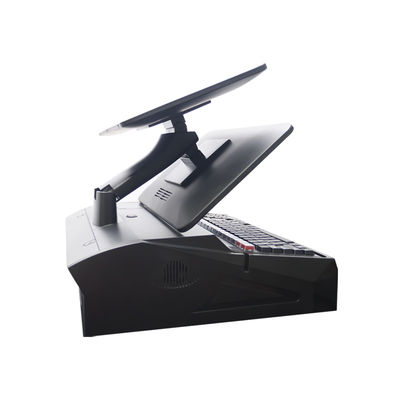 13.3/15.6Inch Dual Touch Screen POS System I3 Win System Retail Store POS Terminal dengan Base Lipat