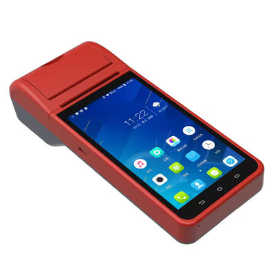 Sistem Operasi Android 8.1 5.5 Inci Sistem POS Genggam Mesin Kasir POS dengan Printer Penerimaan Termal 58mm