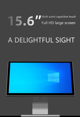 4GB DDR3 Memory 15.6 Inch Point of Sale POS Terminal untuk Restoran All in One Touch POS Machine Windows POS Systems