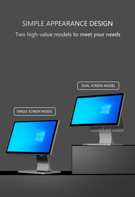 4GB DDR3 Memory 15.6 Inch Point of Sale POS Terminal untuk Restoran All in One Touch POS Machine Windows POS Systems