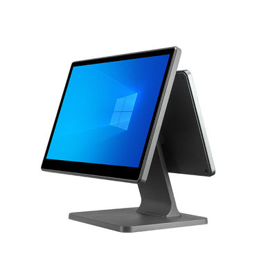 8GB DDR3 Memory 15,6 Inch FHD Ultra Thin Frame Full HD Resolution Win11 Android POS System Touch Screen POS Semua dalam Satu