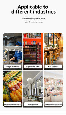 15.1/15.6inch Touch Screen POS Machine untuk Retail dan Restoran NFC Pembayaran Kasir