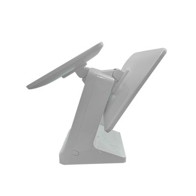 Mesin Kasir Layar Sentuh Supermarket 15 Inci I5 I7 I9 dengan 12 Bahasa OSD dan Antarmuka USB