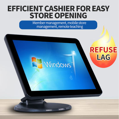 Printer Termal Pemesanan Restoran dengan Resolusi Win/Android POS Cash Register 13.3/15.6 Inci Resolusi 1366*768