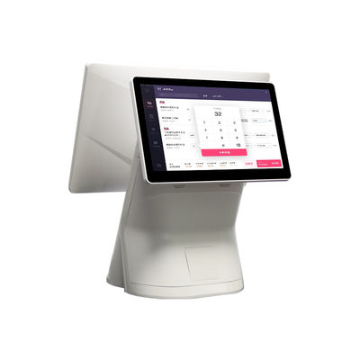 DDR3 2G Memory 15.6 Inch Desk Touch Screen Self Ordering Payment Kiosk untuk pembayaran tanpa uang tunai dan restoran