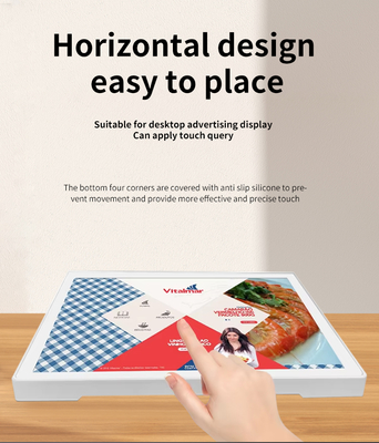 Komputer PC tablet Android desktop horizontal 10.1 inci Layar sentuh RJ45 POE power Pembaca NFC Bisnis industri depan hotel restoran Toko ritel penggunaan meja