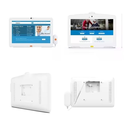 wall mount 10.1inch android tablet pc perawatan medis wifi POE 4G LTE Kamera panggilan handle Perawat Sistem panggilan untuk rumah sakit Klinik