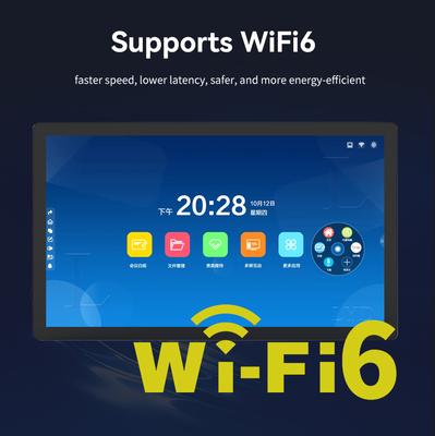ultra-tipis 32 inci Digital signage iklan tampilan layar sentuh Rockchip quad core android tablet PC POE NFC WIFI