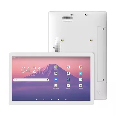 wall mounted 24inch android 12 tablet pc POE NFC LCD layar sentuh Komersial Tampilan Digital signage iklan video player