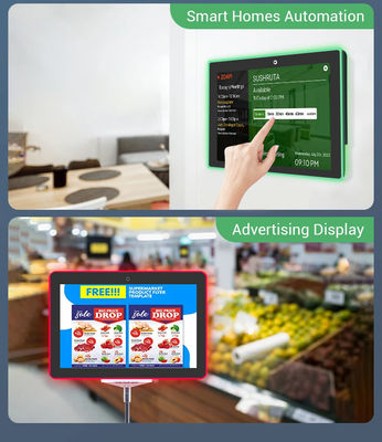 10Tablet Android berukuran 0,1-inci dengan Quad Core RK3566 dan PoE Powered for Meeting Room Booking System