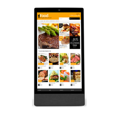 Tablet PC Android desktop berbentuk L 13,3 inci RK3568 POE untuk bisnis, kios, restoran, dan pemesanan lainnya