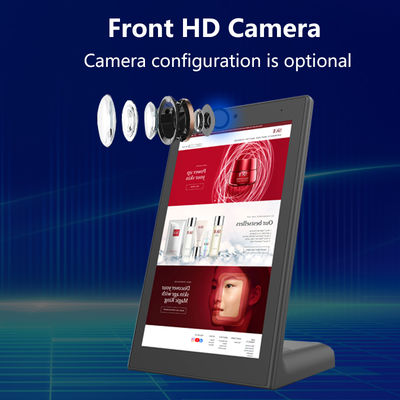 Tablet PC Android desktop berbentuk L 13,3 inci RK3568 POE untuk bisnis, kios, restoran, dan pemesanan lainnya