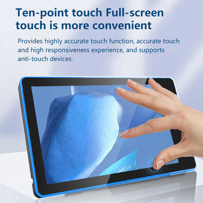 15.6 Inci Wall Mount Android Tablet PC dengan RK3566 Quad Core LED Light Bar untuk Pemesanan Ruang Konferensi