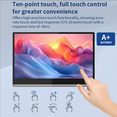 21.5 inci FHD Smart Classroom Display dengan RK3568 Quad-core Processor dan 4GB RAM 64GB Storage
