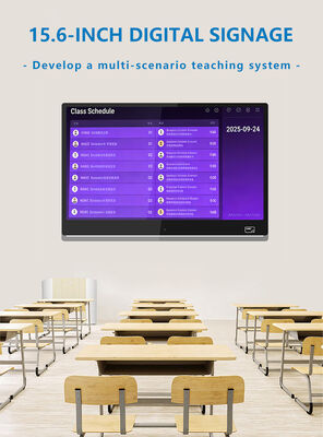 21.5 inci FHD Smart Classroom Display dengan RK3568 Quad-core Processor dan 4GB RAM 64GB Storage