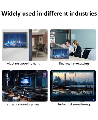 Tablet PC OS Windows 10 IPS 1080p 15,6 inci yang dipasang di dinding POE NFC RJ45 Wi-Fi Layar sentuh tampilan iklan bisnis