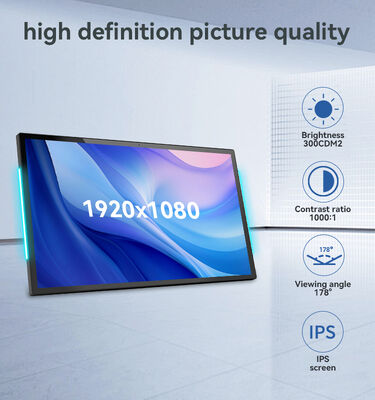 15.6 inci RK3566 Quad-Core Android Tablet PC dengan 1080p IPS Display dan POE NFC RFID Dukungan untuk Ruang Konferensi