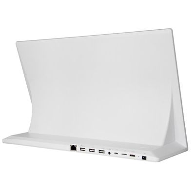 Desktop android tablet pc pos NFC 17,3 inci 15,6 inci kios iklan IPS HD display