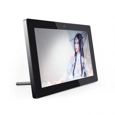 Tablet PC Android Layar IPS 10.1 inci Rockchip RK3399 dengan Multi-Sentuh Kapasitif untuk Aplikasi Pemasangan Dinding