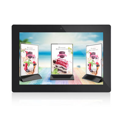 Tablet PC Android Layar IPS 10.1 inci Rockchip RK3399 dengan Multi-Sentuh Kapasitif untuk Aplikasi Pemasangan Dinding