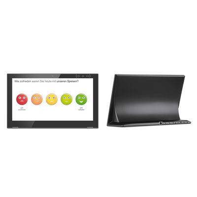 15.6 inci IPS Screen Android 8.1 All-in-One Touch Screen PC dengan 10-Point Capacitive Touch untuk penggunaan komersial
