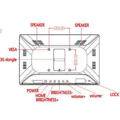 PC Layar Sentuh All-in-One Ultra Tipis 15,6 Inci dengan ROM 8GB, WiFi, RJ45, dan PoE