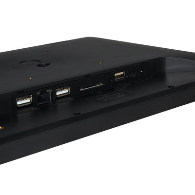Wall mount 12 inci capacitive touchscreen Android semua dalam satu PC dengan kamera depan wifi rj45