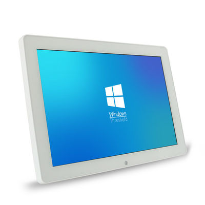 Pemasangan dinding 12 Inch Android Tablet Sistem POS dengan Wifi 10 titik Layar sentuh