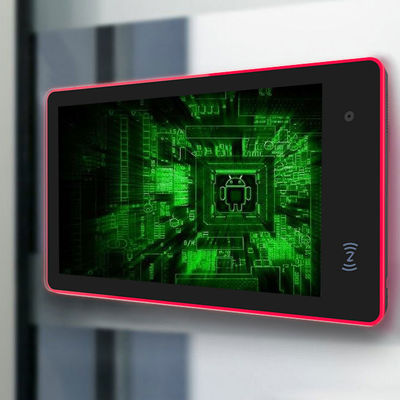 10.1 Inch LED Light Meeting Tablet Android POE NFC Iklan RJ45