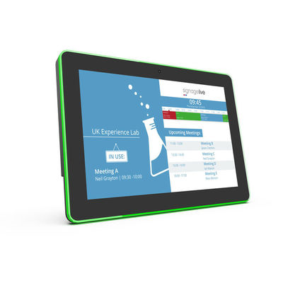 10 Inch LED Light Android Tablet PC dengan NFC dan PoE untuk Aplikasi PC All-in-One Industri