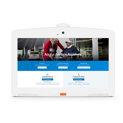 13.3 Inch 1080P Smart PC Medis Kesehatan Perawatan Industrial All In One Android 8.1