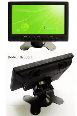 9~36VDC 800x480 8 Inch LCD CCTV Monitor Dengan BNC AV HDMI USB