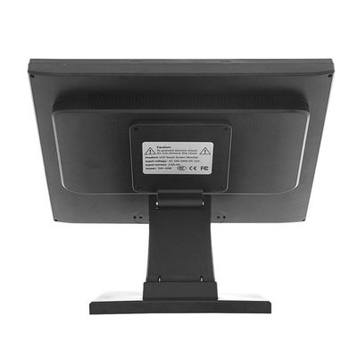 0.297mm 17 Inch Touch Screen Monitor, 5ms touch screen wall monitor untuk POS